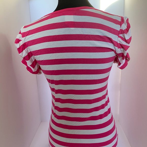Pink Striped Top - Picture 2 of 3